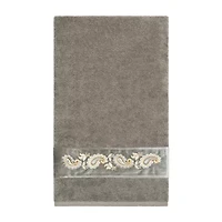 Linum Home Textiles Mackenzie 2-pc. Embellished Paisley Bath Towel