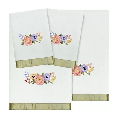 Linum Home Textiles Verano Embellished 4-pc. Bath Towel Set