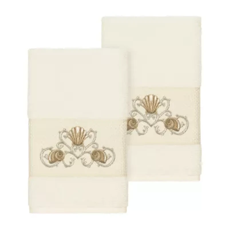 Linum Home Textiles Bella Embellished 2-pc. Hand Towel