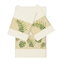 Linum Home Textiles Zoe Embellished 3-pc. Bath Towel Set