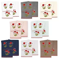 Linum Home Textiles Polly Embellished 4-pc. Bath Towel Set