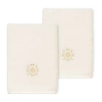 Linum Home Textiles Alyssa 2-pc. Embellished Washcloth