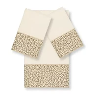 Linum Home Textiles Spots Embellished 3-pc. Bath Towel Set