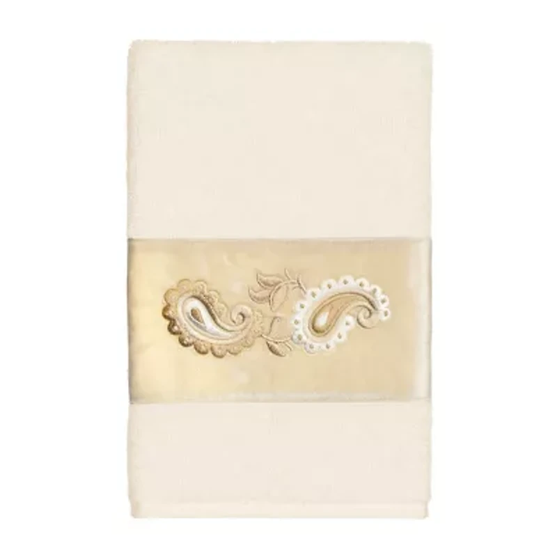 Linum Home Textiles Mackenzie 2-pc. Embellished Hand Towel