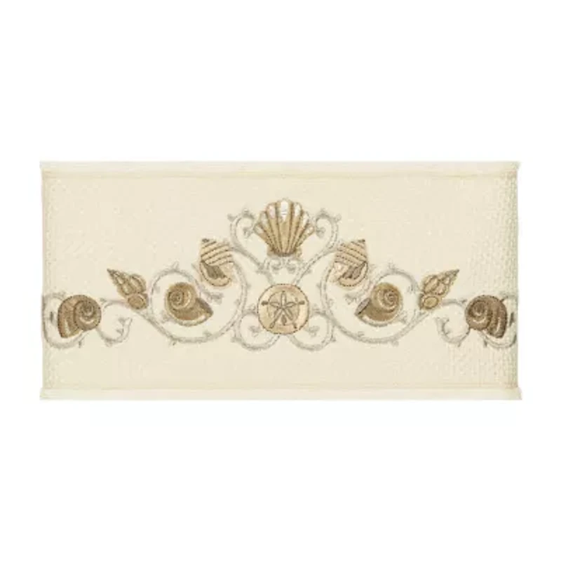 Linum Home Textiles Bella 2-pc. Embellished Bath Towel