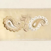 Linum Home Textiles Mackenzie Embellished 3-pc. Bath Towel Set