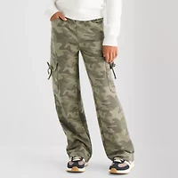 Vanilla Star Big Kid Girls Wide Leg Cargo Pant