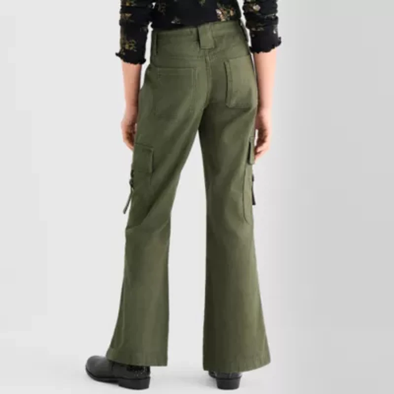 Thereabouts Little & Big Kid Girls Flare Cargo Pant
