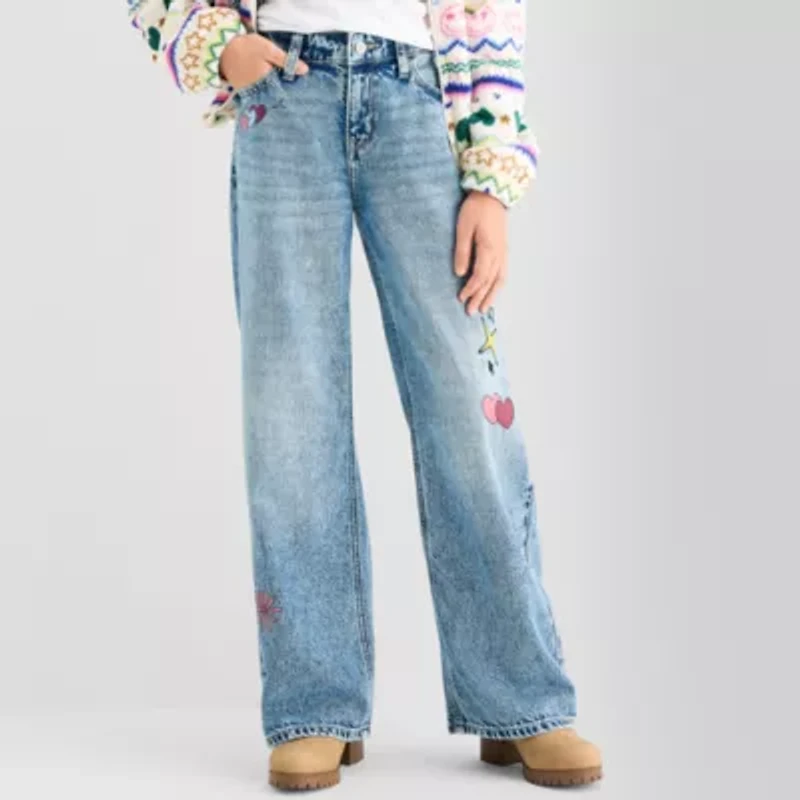 Thereabouts Little & Big Kid Girls Baggy Fit Jean