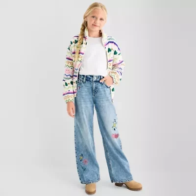 Thereabouts Little & Big Kid Girls Baggy Fit Jean