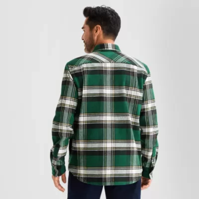 St. John's Bay Mens Midweight Shirt Jacket