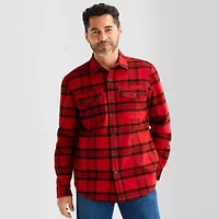 St. John's Bay Mens Midweight Shirt Jacket