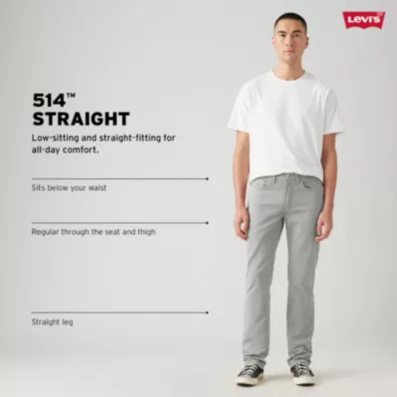 Levi's® Mens 514™ Ripped Straight Leg Jean