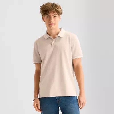 Arizona Mens Short Sleeve Tipped Polo