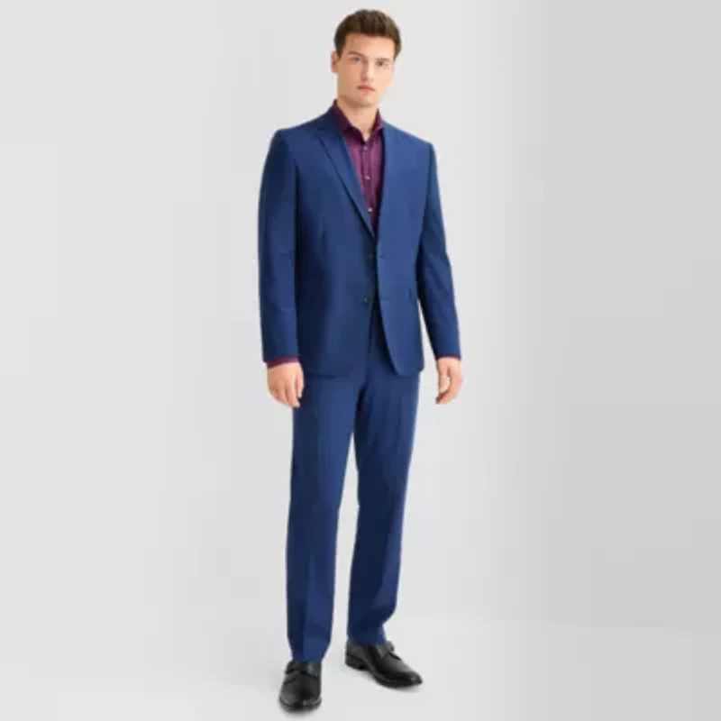 J. Ferrar Ultra Comfort Mens Slim Fit Suit Jacket