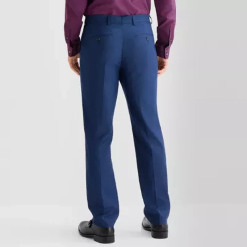 J. Ferrar Ultra Comfort Mens Slim Fit Flat Front Suit Pant