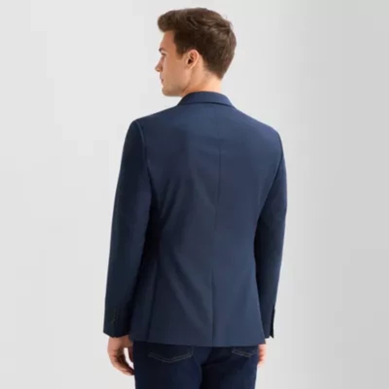 J. Ferrar Ultra Comfort Mens Stretch Fabric Slim Fit Suit Jacket