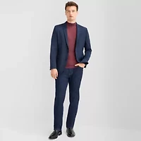 J. Ferrar Ultra Comfort Mens Stretch Fabric Slim Fit Suit Jacket