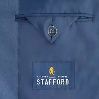 Stafford Birdseye Signature Coolmax All Season Mens Stretch Fabric Classic Fit Suit Jacket