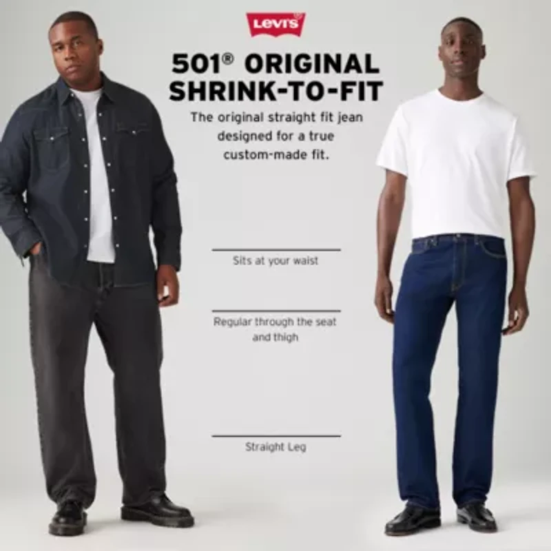 Levi's® Big and Tall 501™ Shrink-To-Fit Jeans