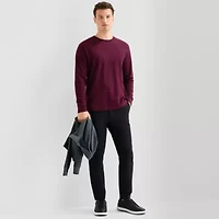 Stylus Mens Crew Neck Long Sleeve T-Shirt