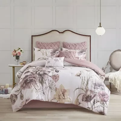 Madison Park Gisele 8-pc. Floral Comforter Set