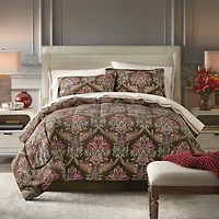 Broadhaven Lilith 8-pc. Damask + Scroll Complete Bedding Set with Sheets