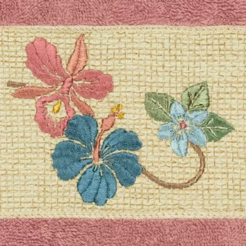Linum Home Textiles Caroline Embellished 3-pc. Bath Towel Set