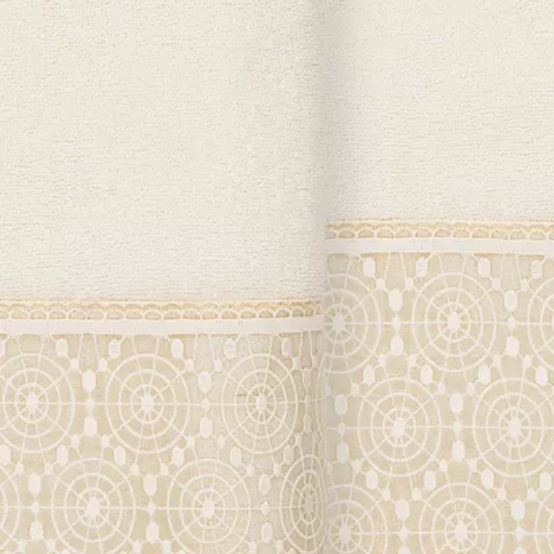 Linum Home Textiles Arian Embellished 2-pc. Bath Towel