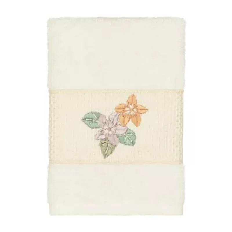 Linum Home Textiles Caroline Embellished 3-pc. Bath Towel Set