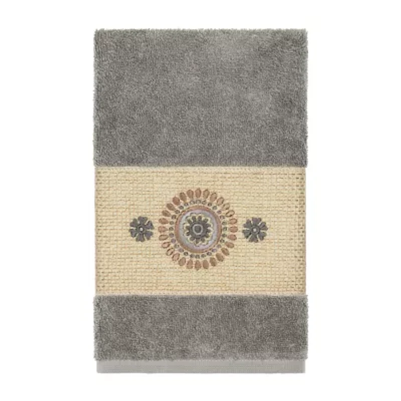 Linum Home Textiles Isabelle Embellished Hand Towel
