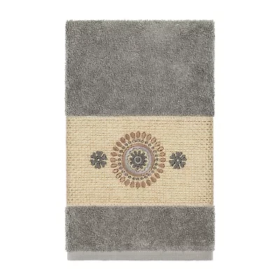Linum Home Textiles Isabelle Embellished Hand Towel