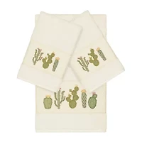 Linum Home Textiles Mila Embellished 3-pc. Bath Towel Set