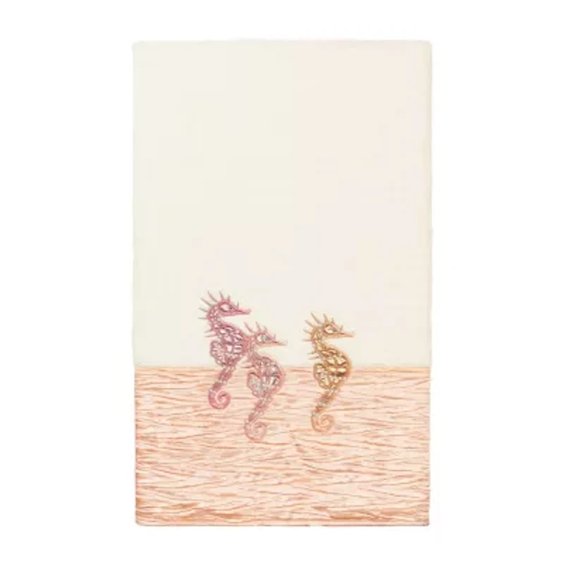 Linum Home Textiles Sofia Embellished Animal Bath Towel