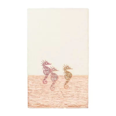 Linum Home Textiles Sofia Embellished Animal Bath Towel