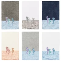Linum Home Textiles Sofia Embellished Animal Bath Towel