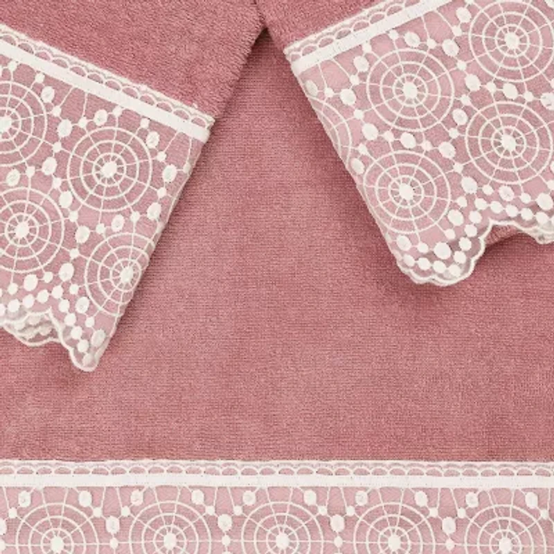 Linum Home Textiles Arian Embellished 3-pc. Bath Towel Set