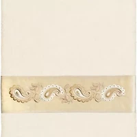 Linum Home Textiles Mackenzie Embellished 3-pc. Bath Towel Set