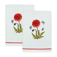 Linum Home Textiles Polly Embellished 2-pc. Hand Towel