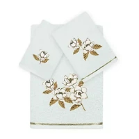 Linum Home Textiles Maggie Embellished 3-pc. Bath Towel Set