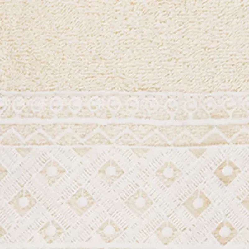 Linum Home Textiles Aiden Embellished Hand Towel