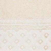 Linum Home Textiles Aiden Embellished Hand Towel