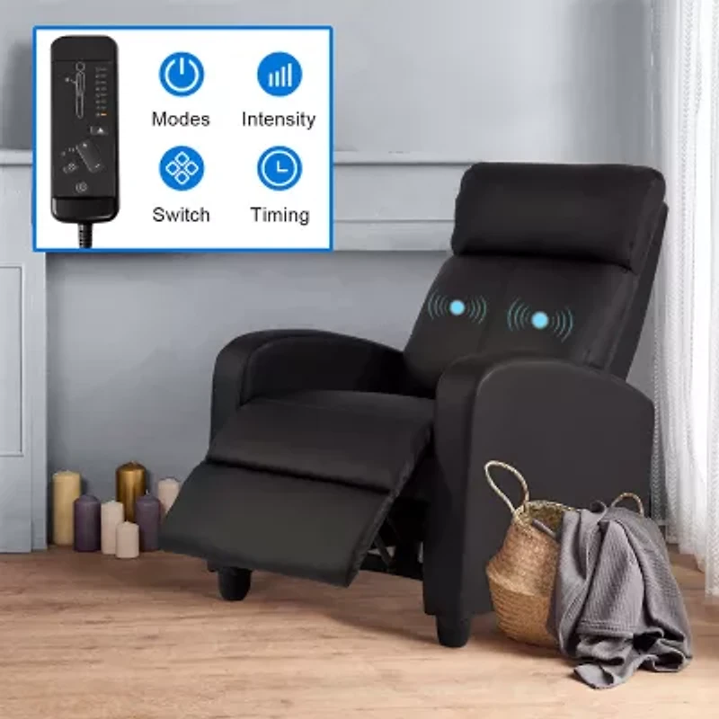 Furniture Of America Carly Upholstered Recliners