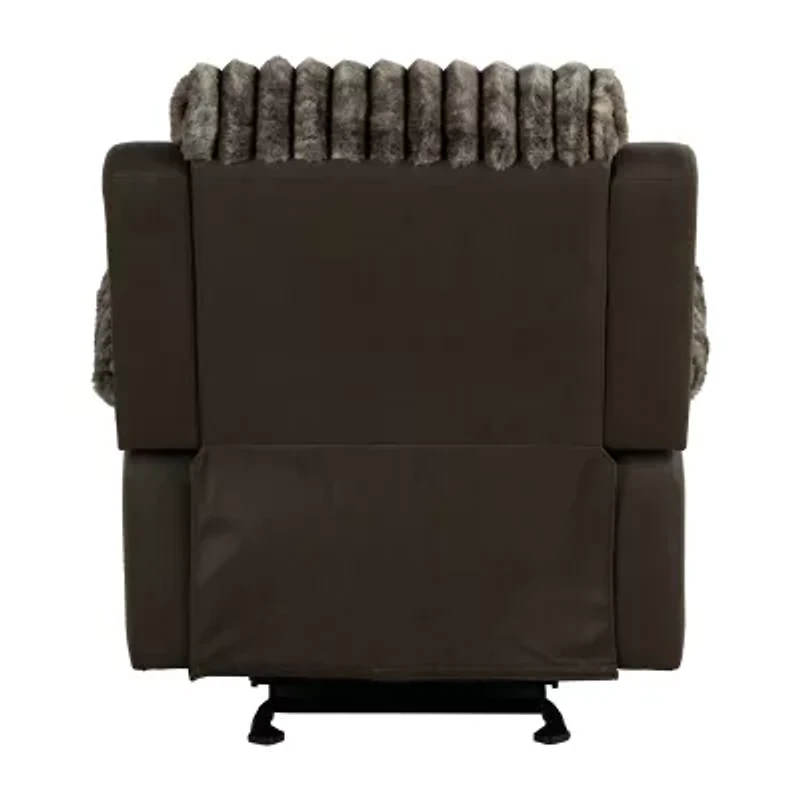Furniture of America™ Treiner Pad-Arm Recliner