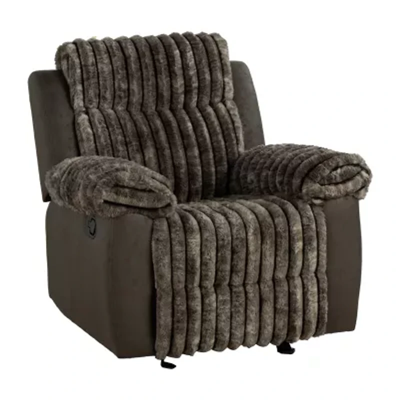Furniture of America™ Treiner Pad-Arm Recliner