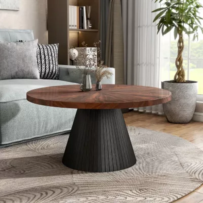 Furniture Of America Fazzy Easy Setup Accent Table