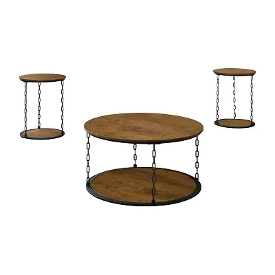 Furniture Of America Ouria Easy Setup Coffee Table set