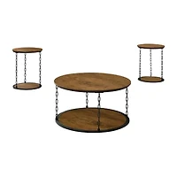 Furniture Of America Ouria Easy Setup Coffee Table set