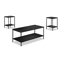Furniture Of America Ellia Easy Setup Coffee Table Set