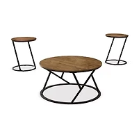 Furniture Of America Ozena Easy Setup Coffe Table Set